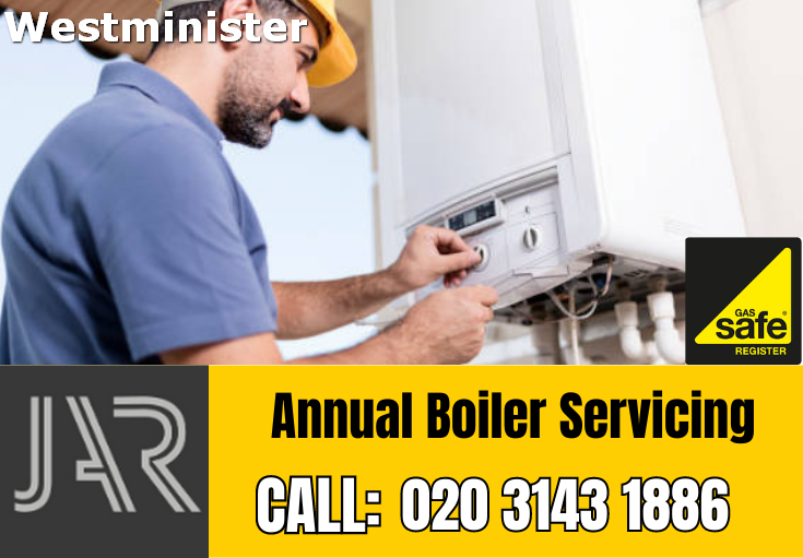 annual boiler servicing Westminister
