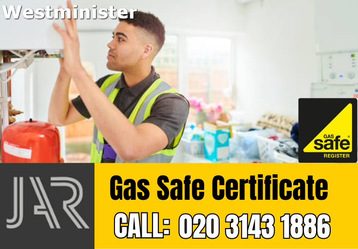 gas safe certificate Westminister