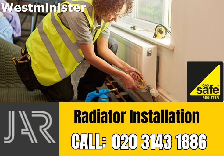 radiator installation Westminister
